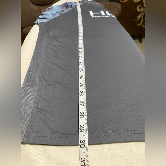 Huk Performance Fishing Men’s XL Gray Long Sleeve Quick Dry Shirt Top. - Picture 8 of 9